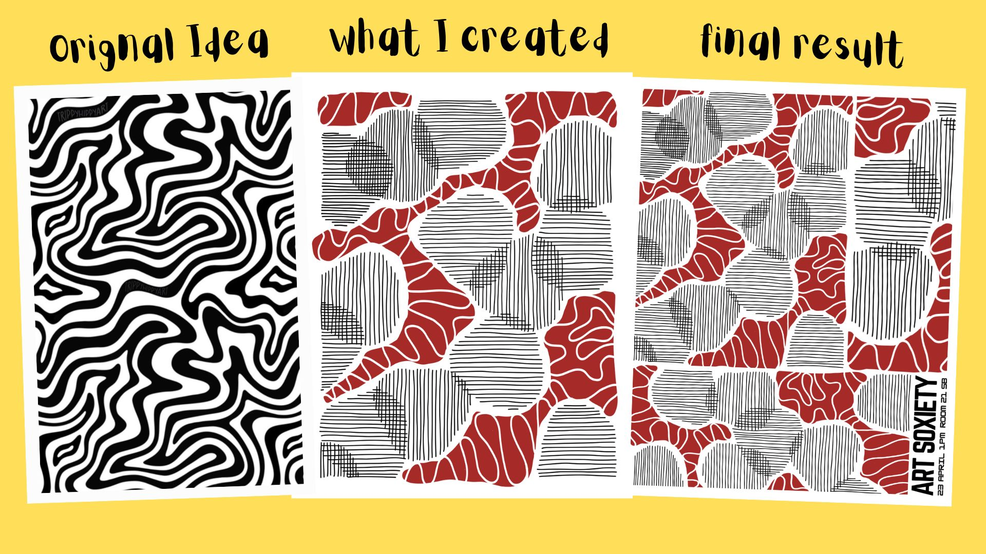 how i came up to create this poster